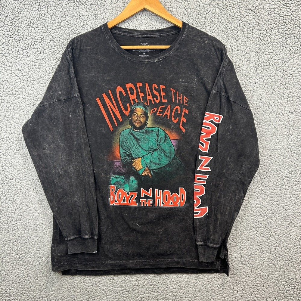 Boyz N The‎ Hood Increase the Peace Ice Cube Rap Hip Hop Shirt Men's Medium